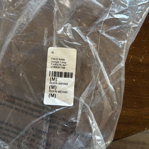 Retrofete Scarlett silk chiffon Dress in jungle leopard size Medium - Picture 11 of 12